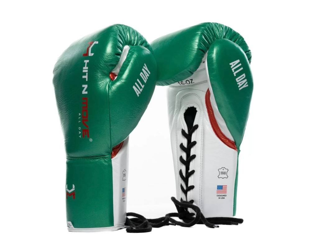 Hit N Move Pro Agility Lace Up Gloves (Click for more colour options)