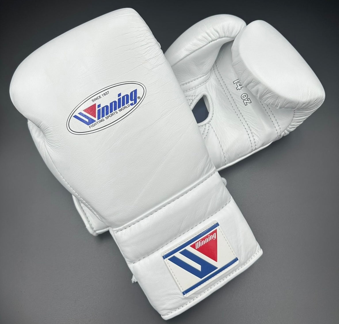 White Winning Sparring Gloves