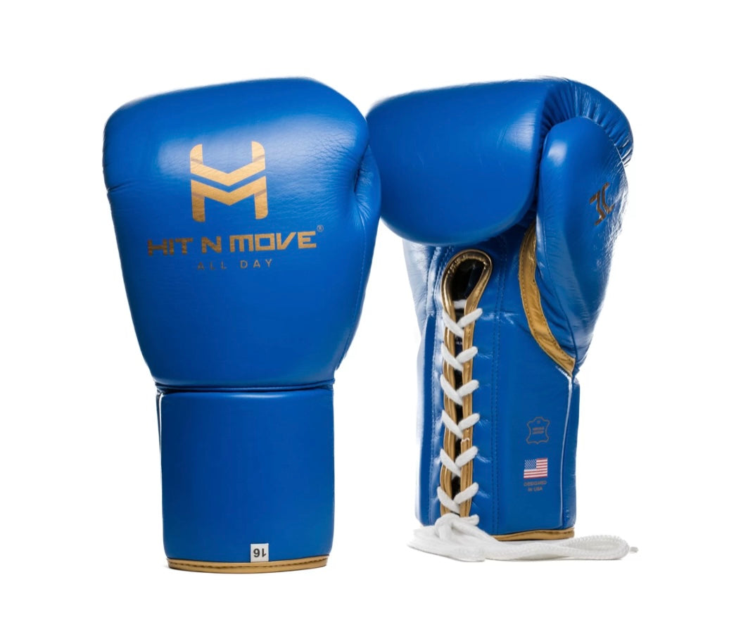 Hit N Move Pro Balance Lace Up Gloves (Click For More Colour Options)