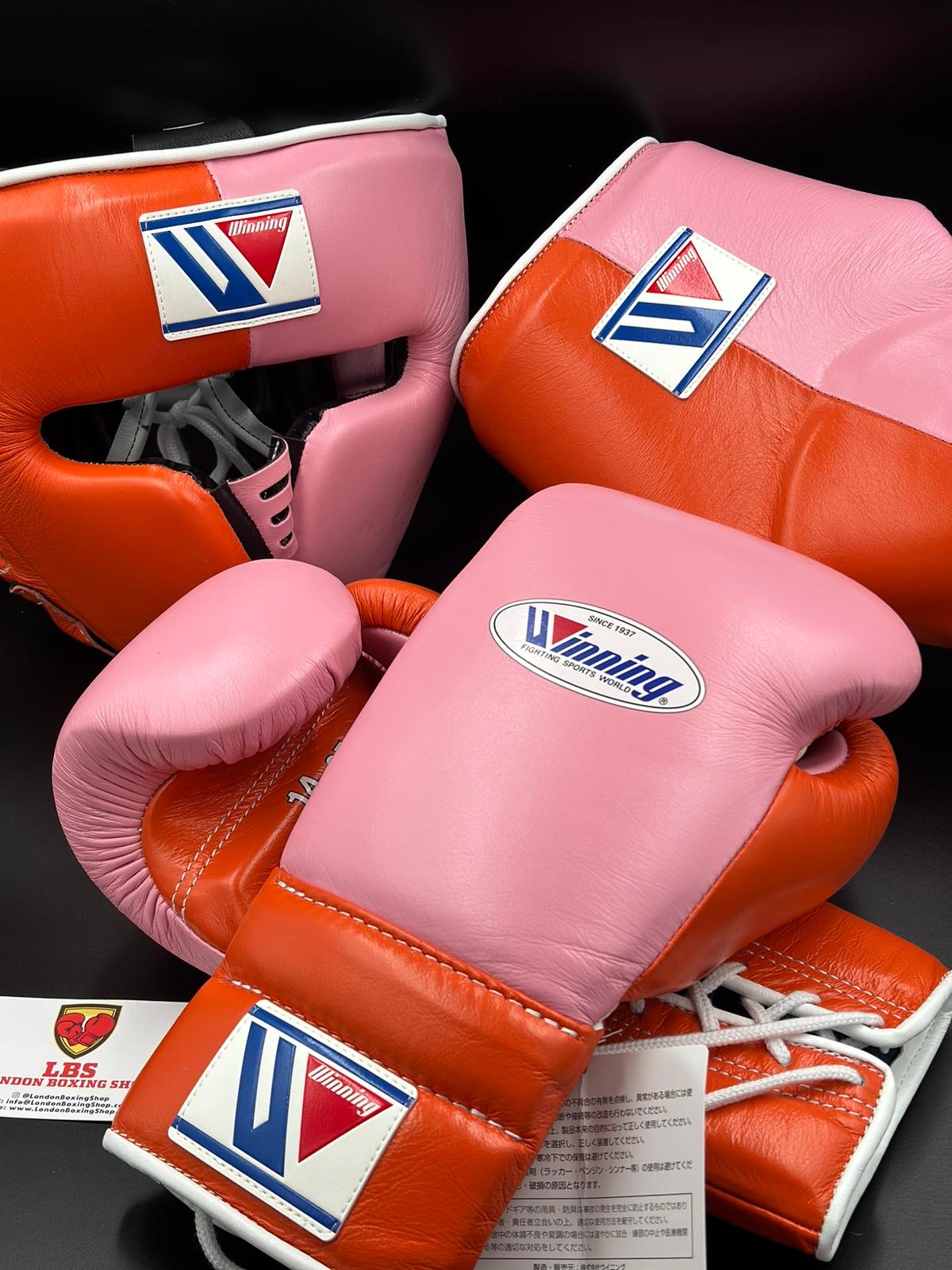 Pink/Orange Custom Winning Groin Guard