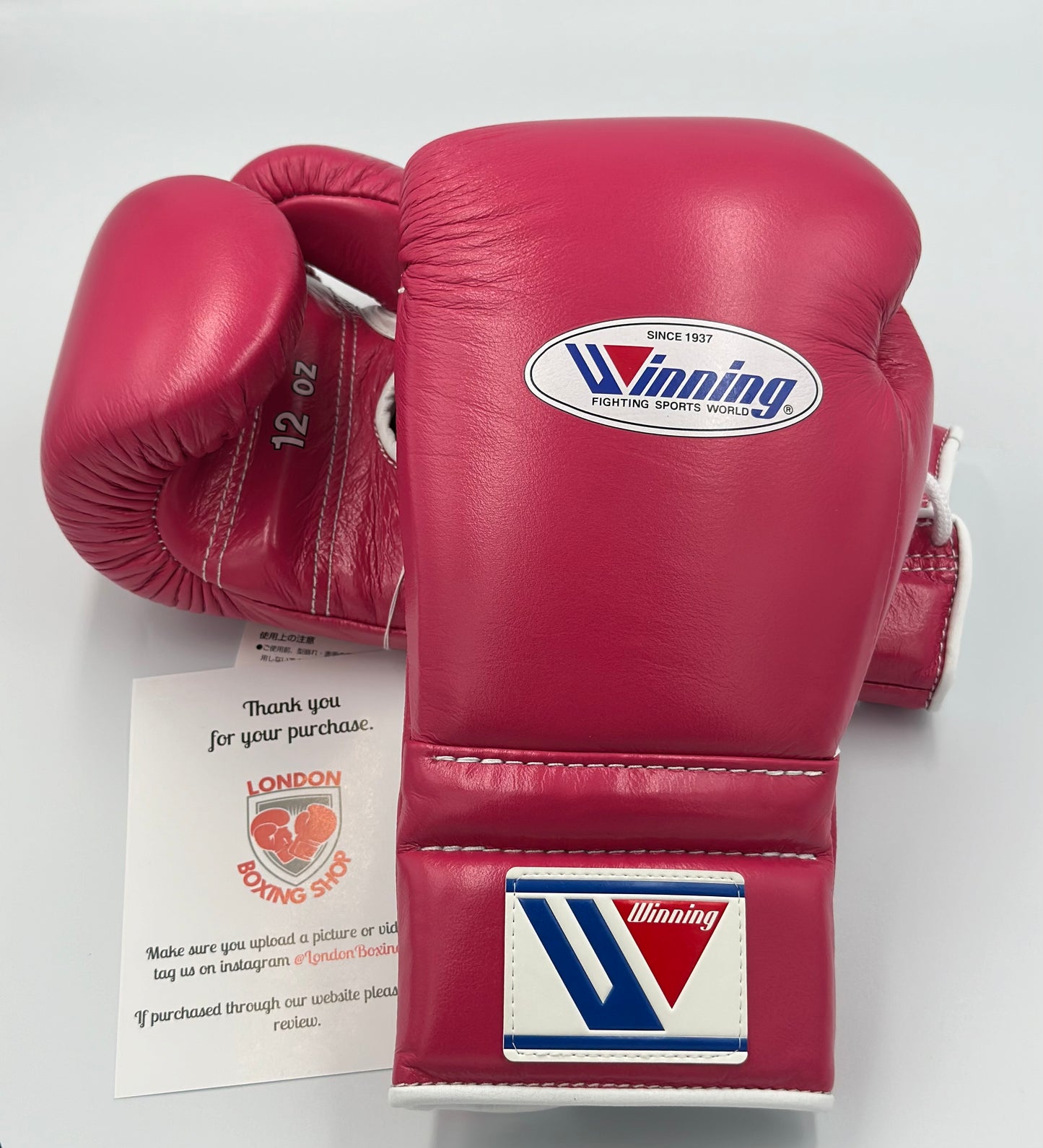 Hot Pink Custom Winning Sparring Gloves