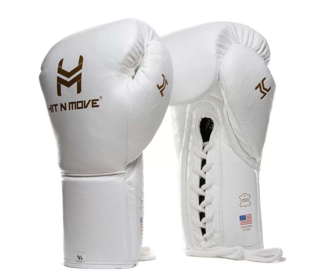 Hit N Move Pro Balance Lace Up Gloves (Click For More Colour Options)