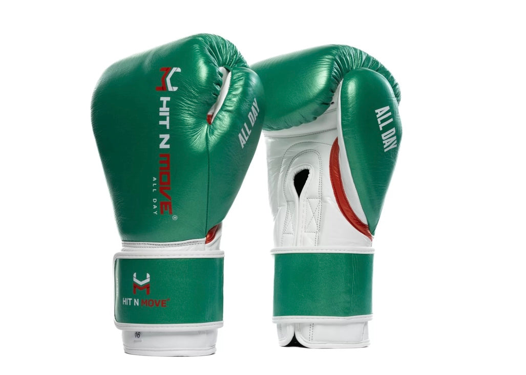 Hit N Move Pro Agility Velcro Gloves (Click For More Colour Options)