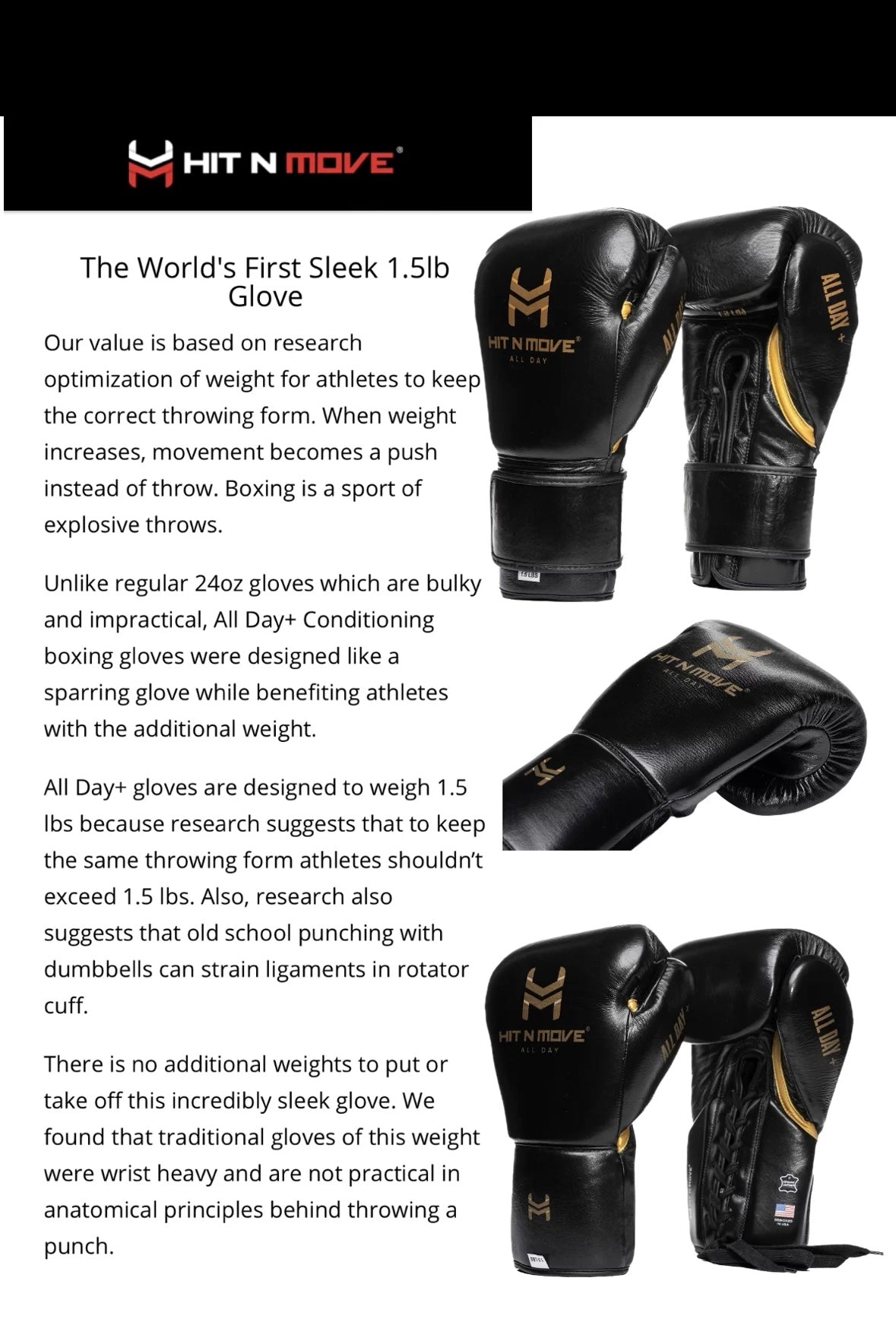 24oz Conditioning Gloves Lace Ups