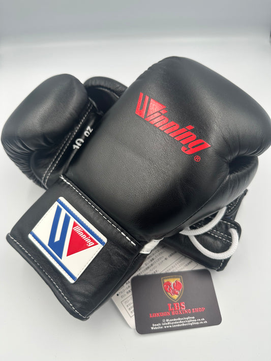 Black Discontinued Winning Fight Gloves