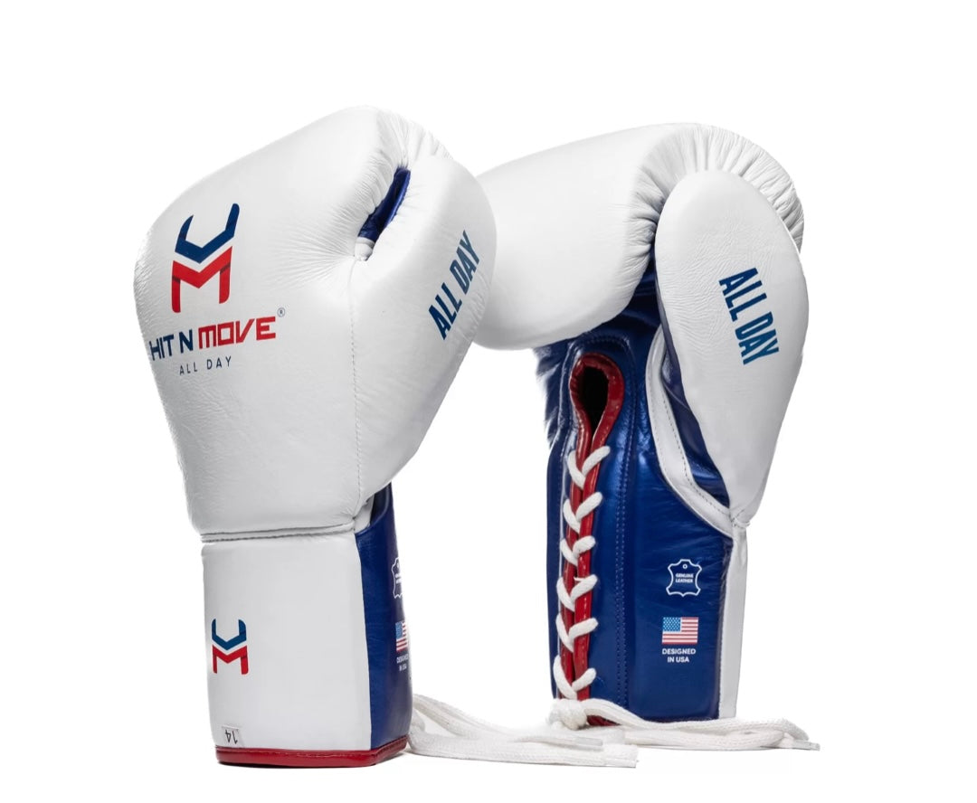 Hit N Move Pro Balance Lace Up Gloves (Click For More Colour Options)