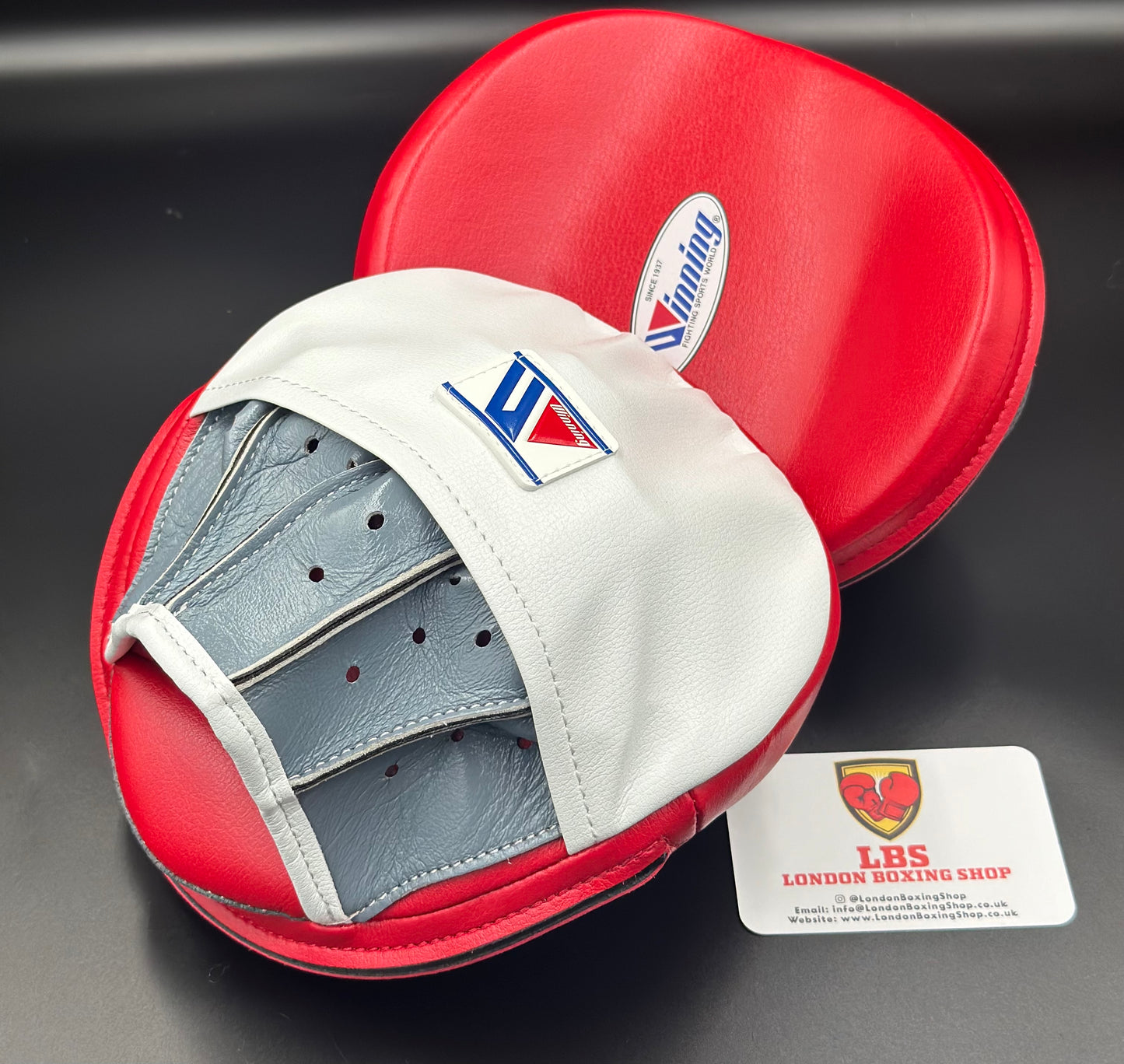 Red/White/Grey Custom Roach Pads