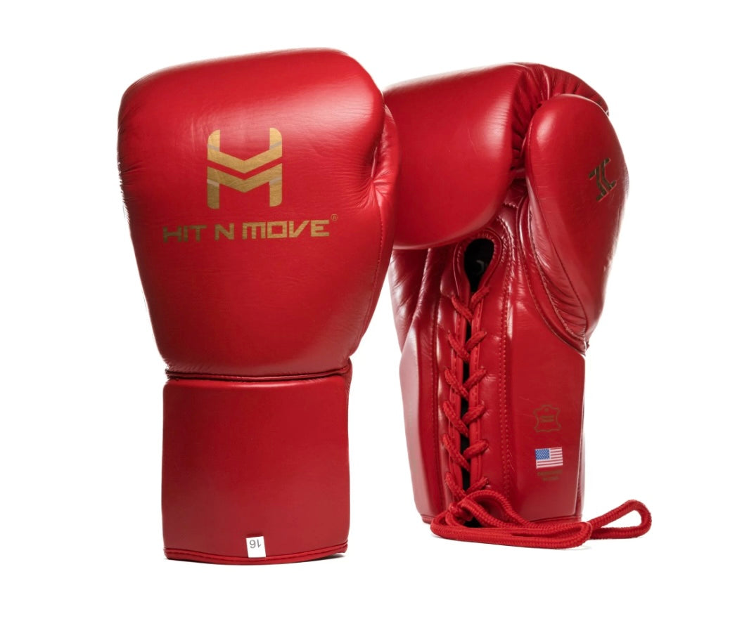 Hit N Move Pro Balance Lace Up Gloves (Click For More Colour Options)