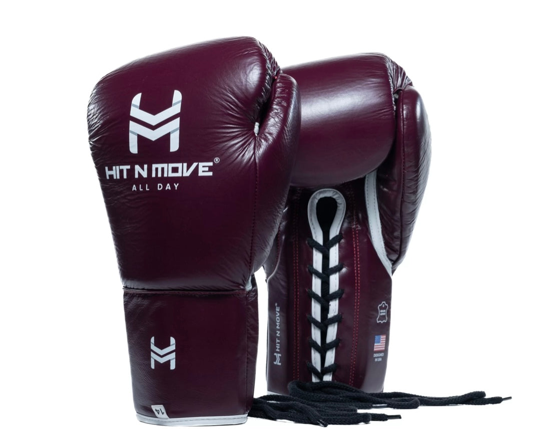 Hit N Move Pro Balance Lace Up Gloves (Click For More Colour Options)