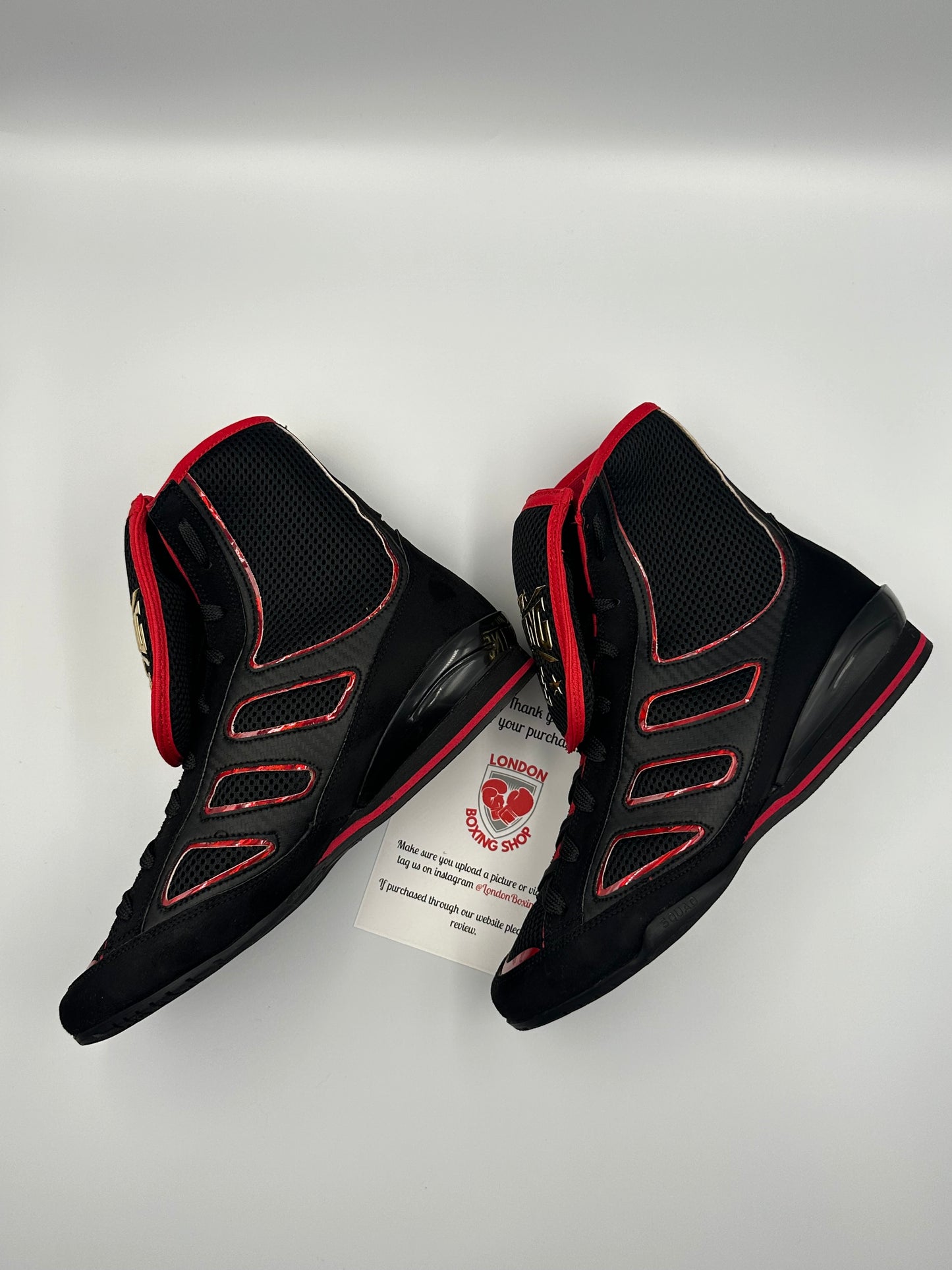 Black/Red No Boxing No Life Boots