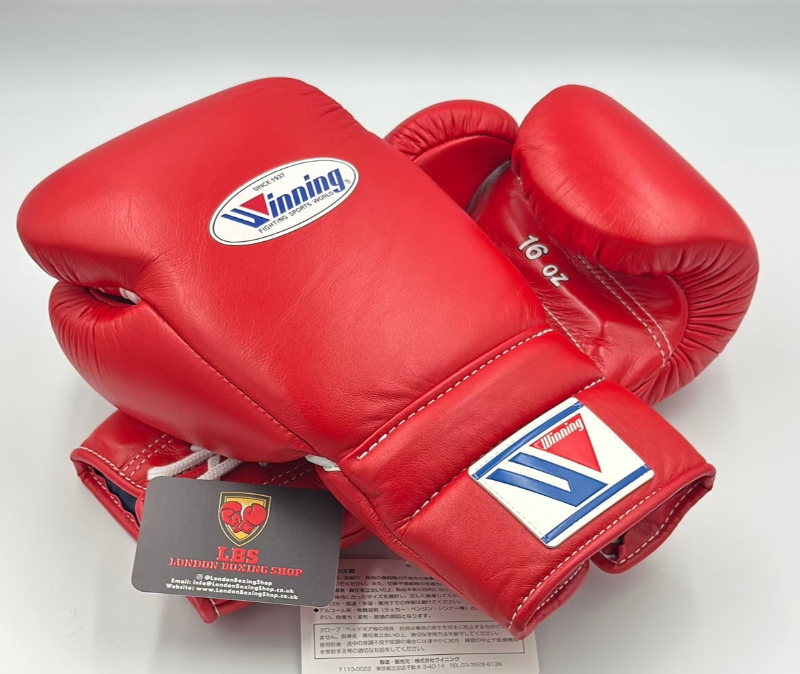 Red Winning Sparring Gloves