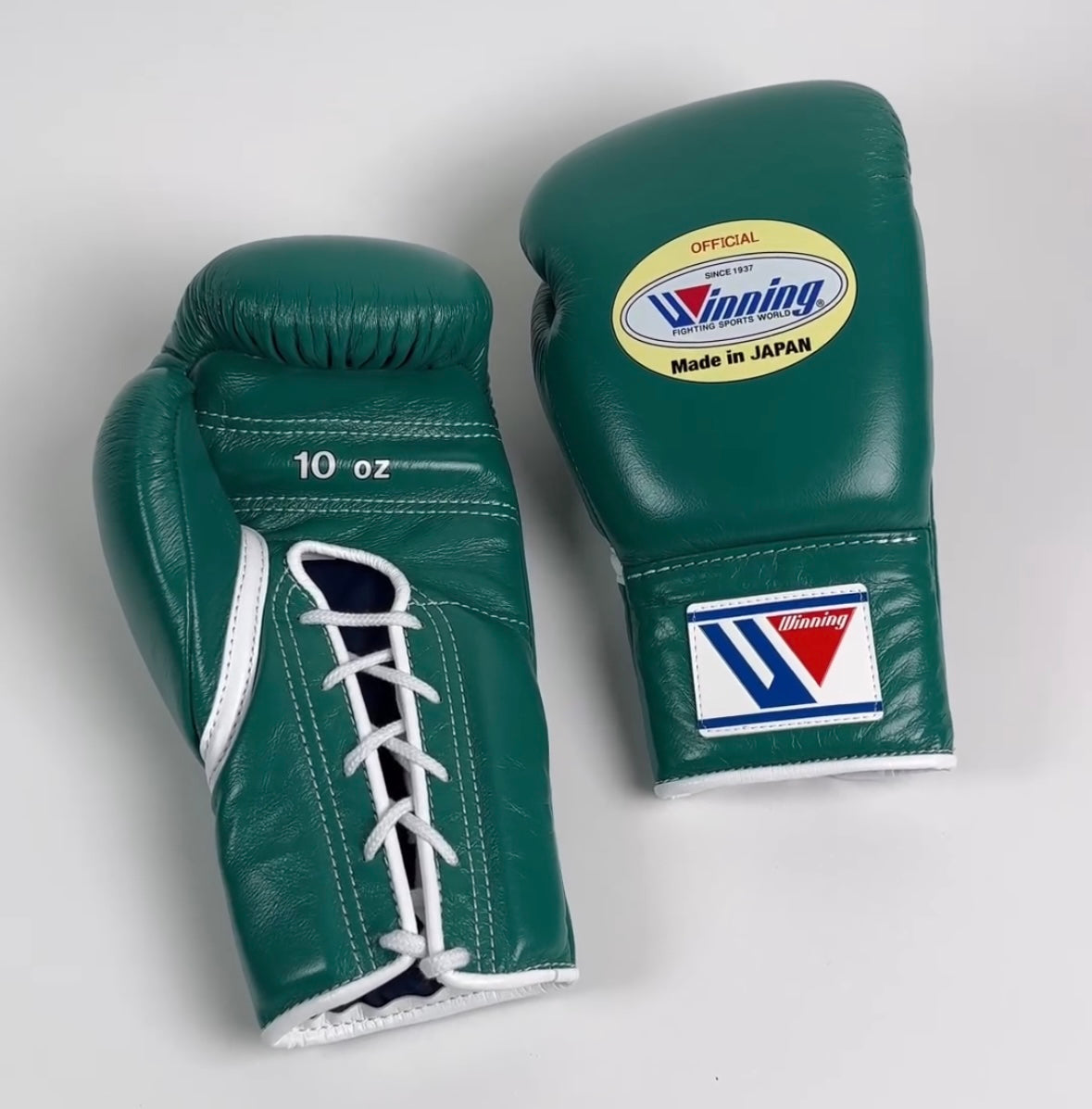 Green Custom Winning Pro Fight Gloves