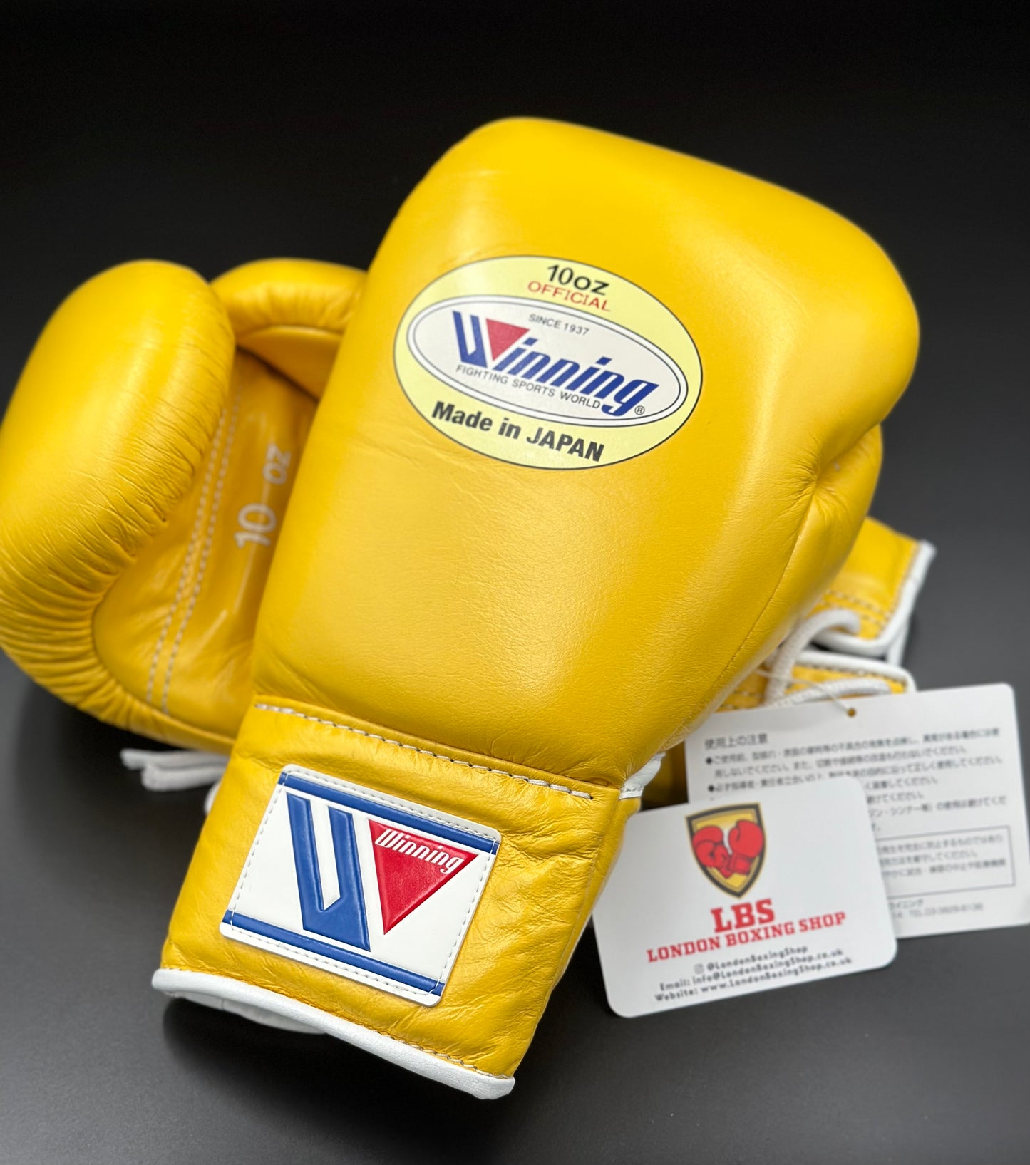 Yellow Custom Winning Fight Gloves