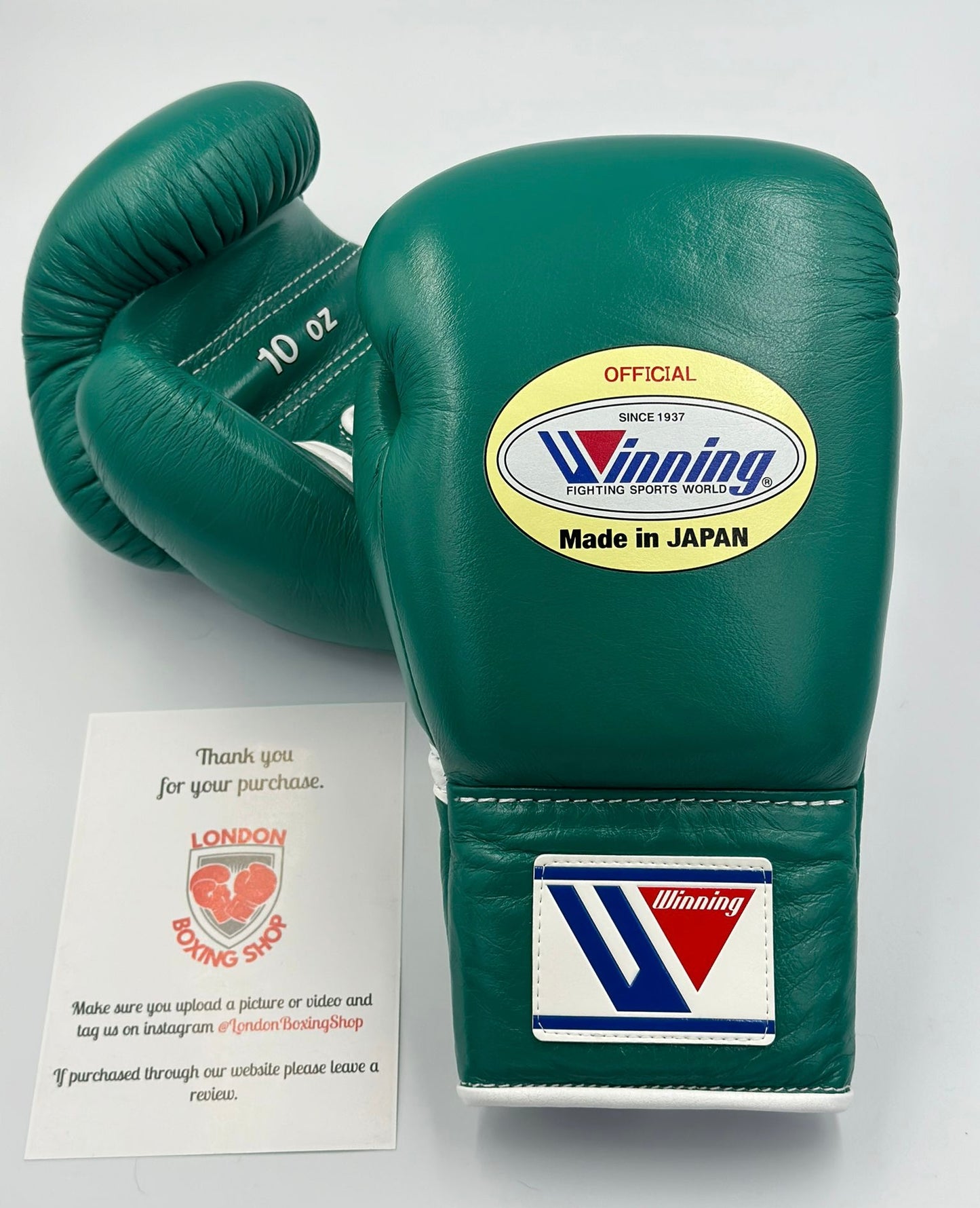 Green Custom Winning Pro Fight Gloves