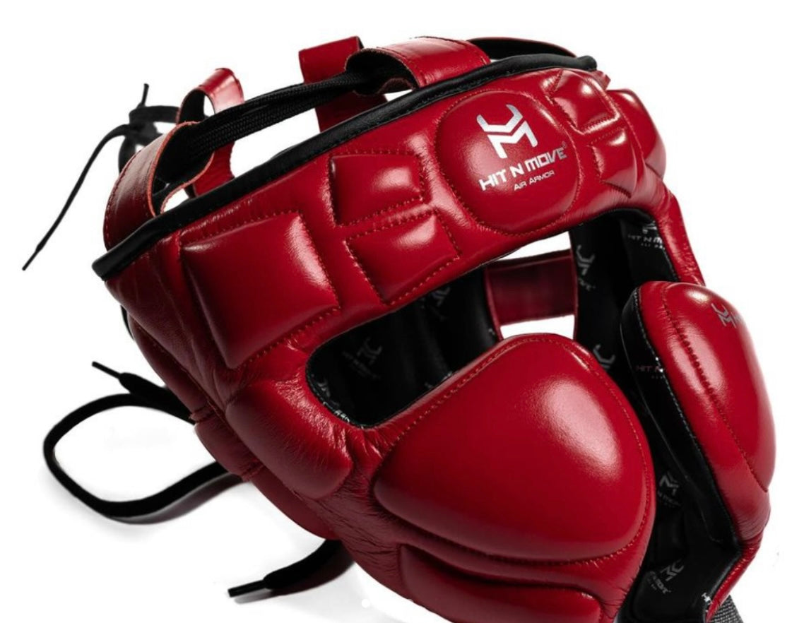 Hit n Move Air Armor Precision Head Guard RED