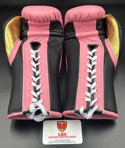 Salvador Pro Fight Gloves Pink/Black/Gold