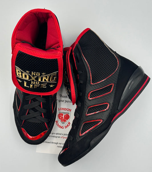 Black/Red No Boxing No Life Boots