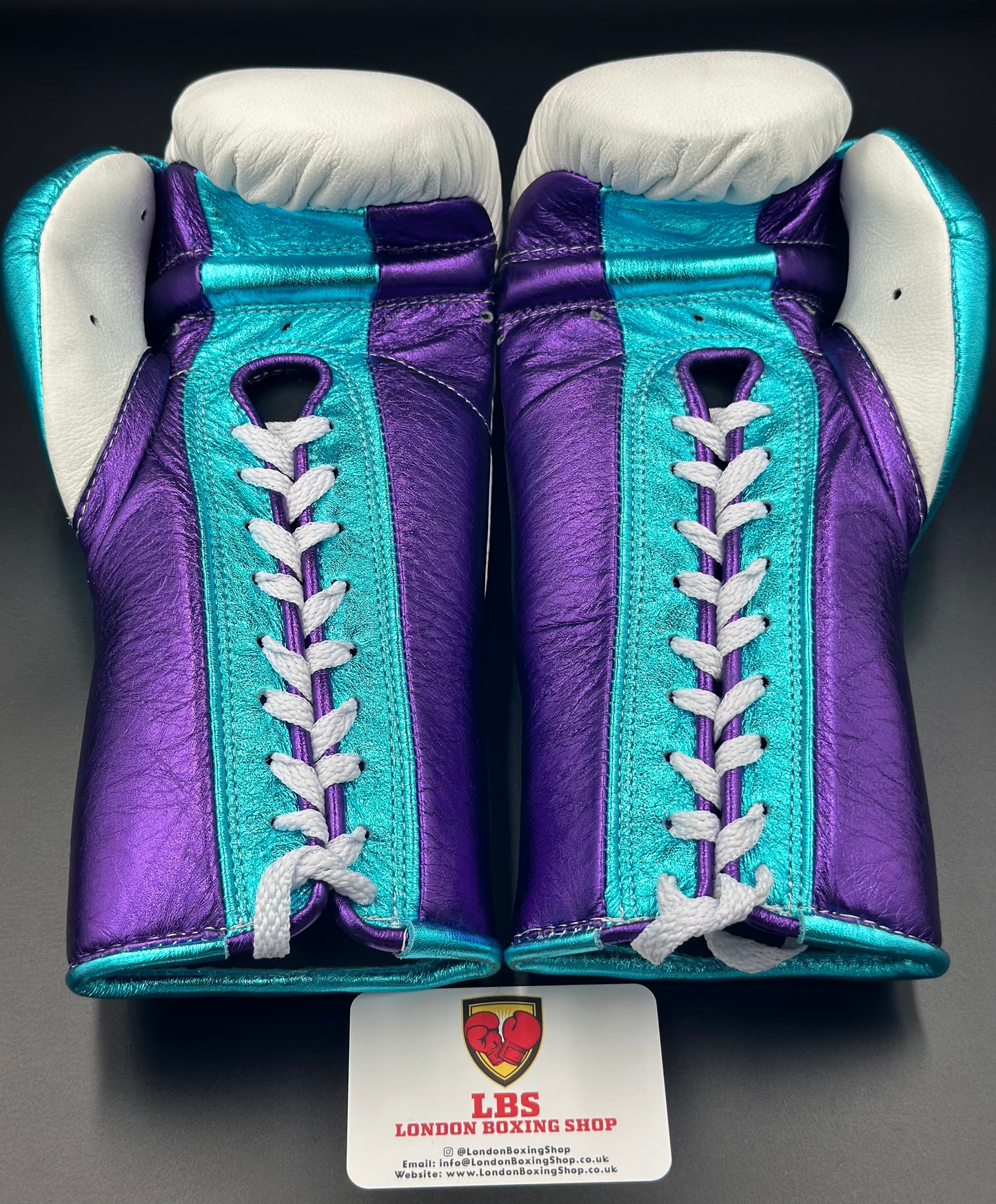Salvador Pro Fight Gloves White/Purple/Blue