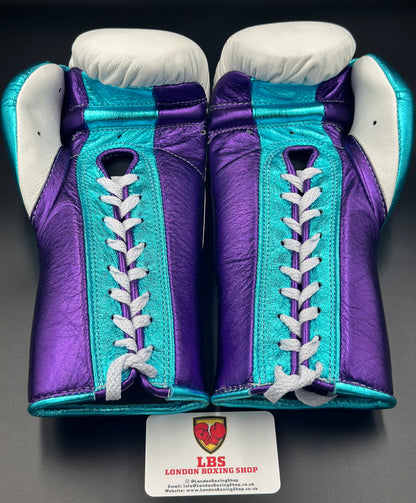Salvador Pro Fight Gloves White/Purple/Blue