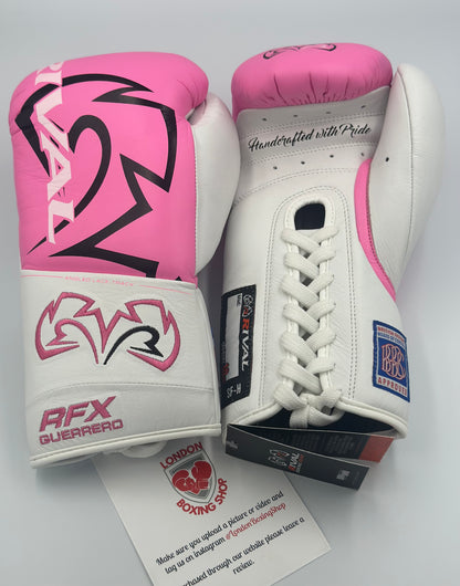 Pink Custom Rival RFX Guerrero Pro Fight Gloves