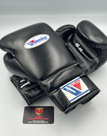 Black Winning Sparring Gloves